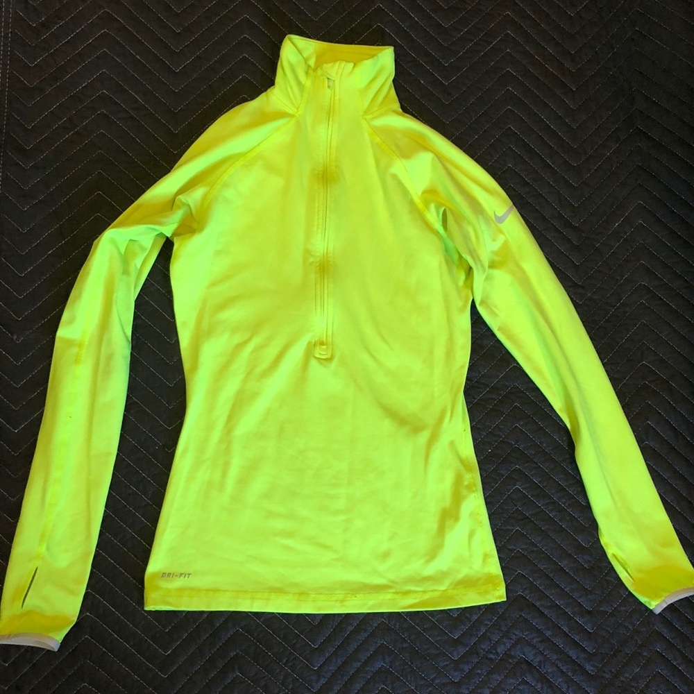 Nike fleece workout long sleeve